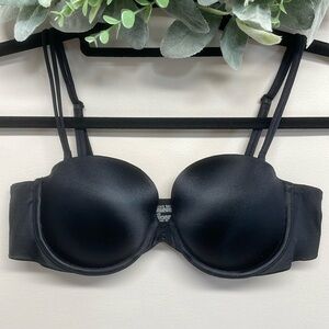 Victoria’s Secret Biofit Multiway Black Bra 34C